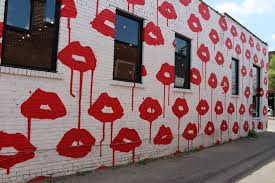 Drippy Lips Mural